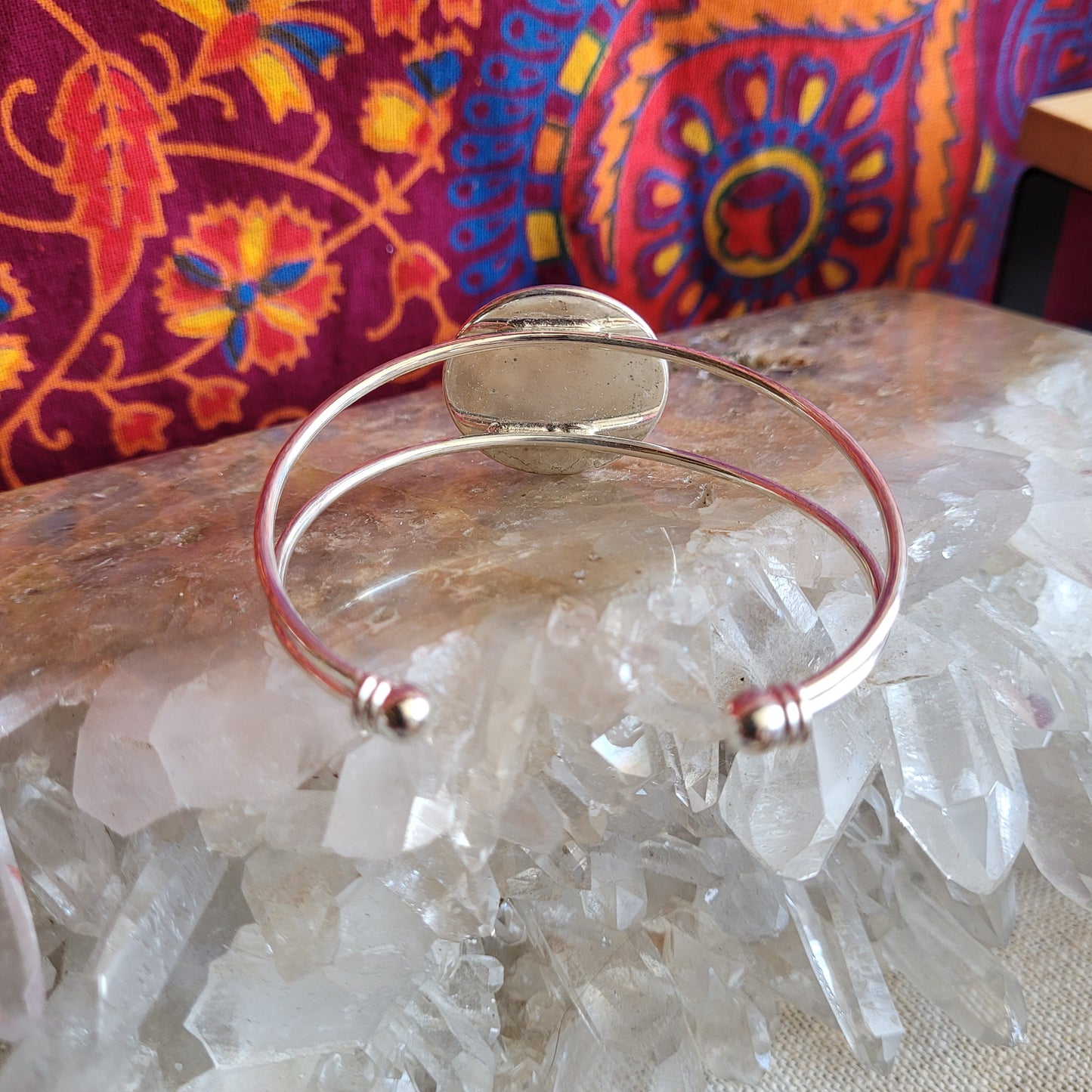 Red Jasper Cuff Bracelet