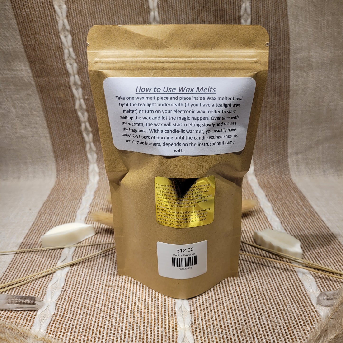 Cactus Flower and Jade Wax Melt Pack