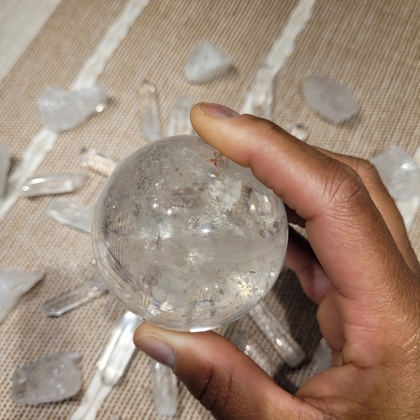 Clear Quartz Sphere