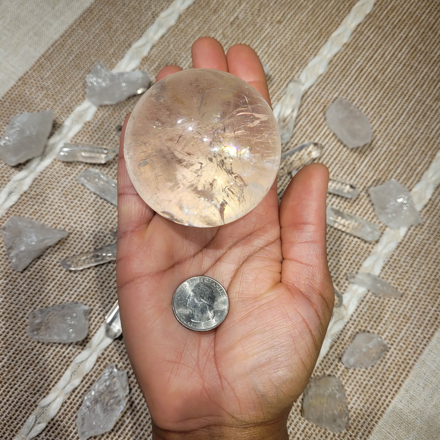 Clear Quartz Sphere