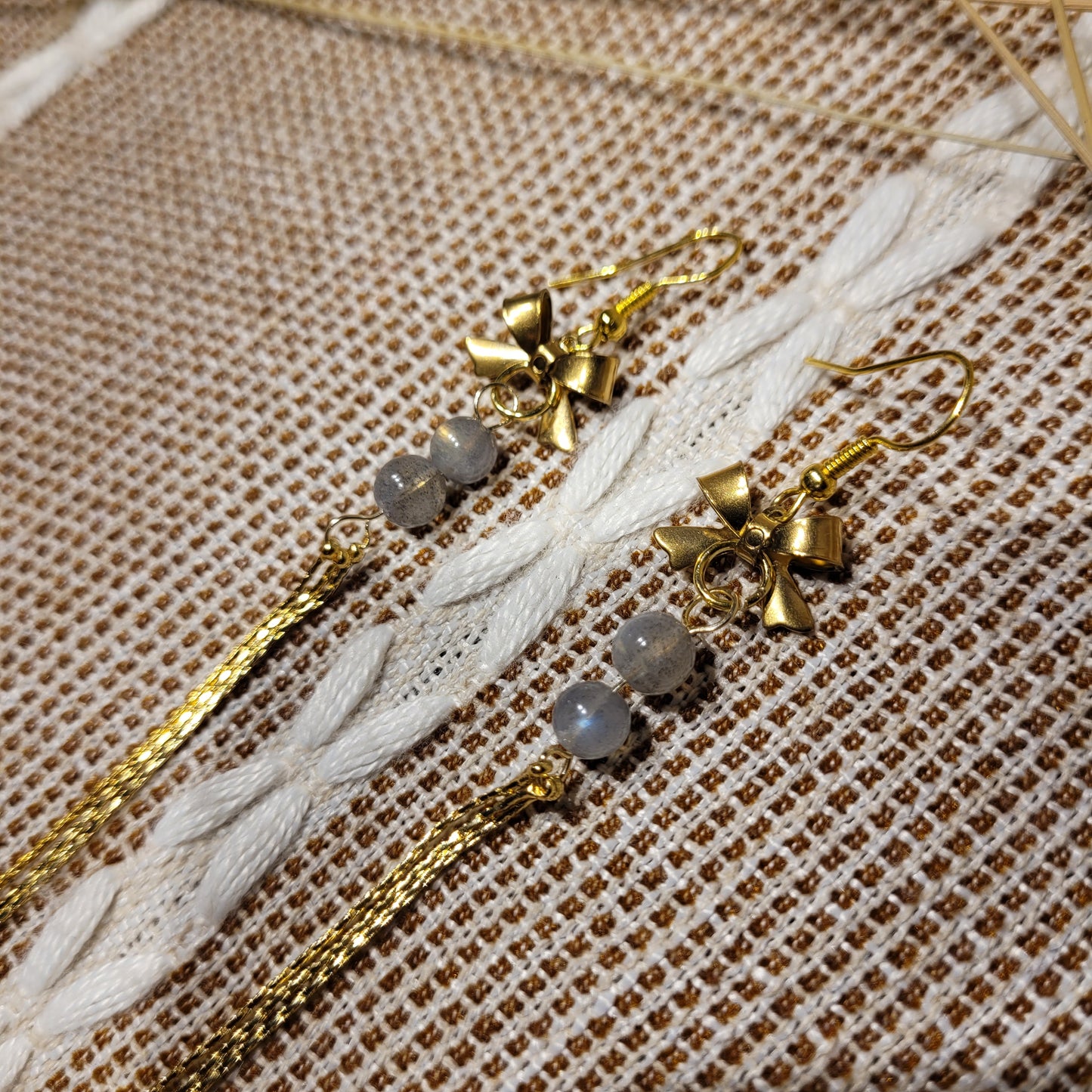 Labradorite Earrings