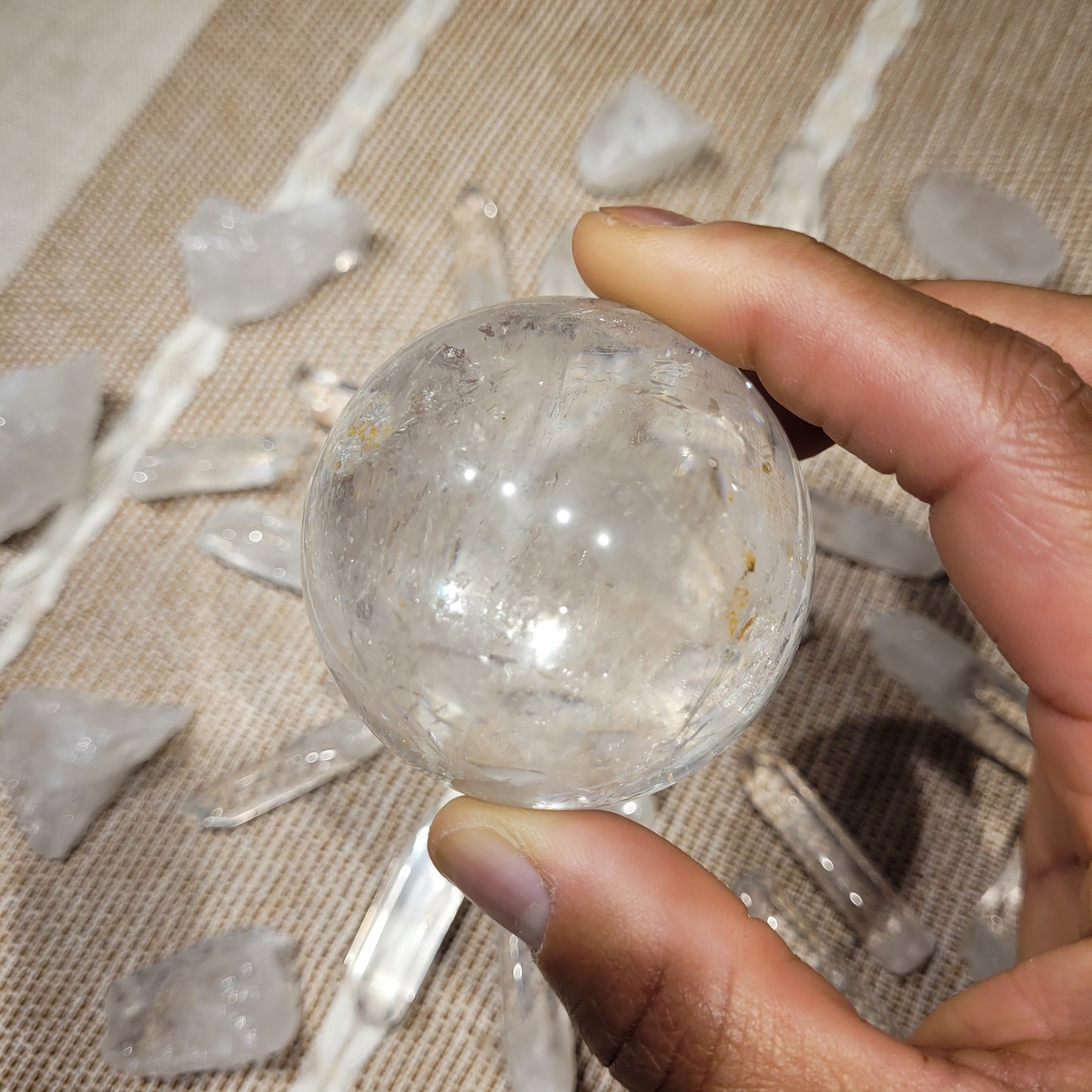 Clear Quartz Sphere