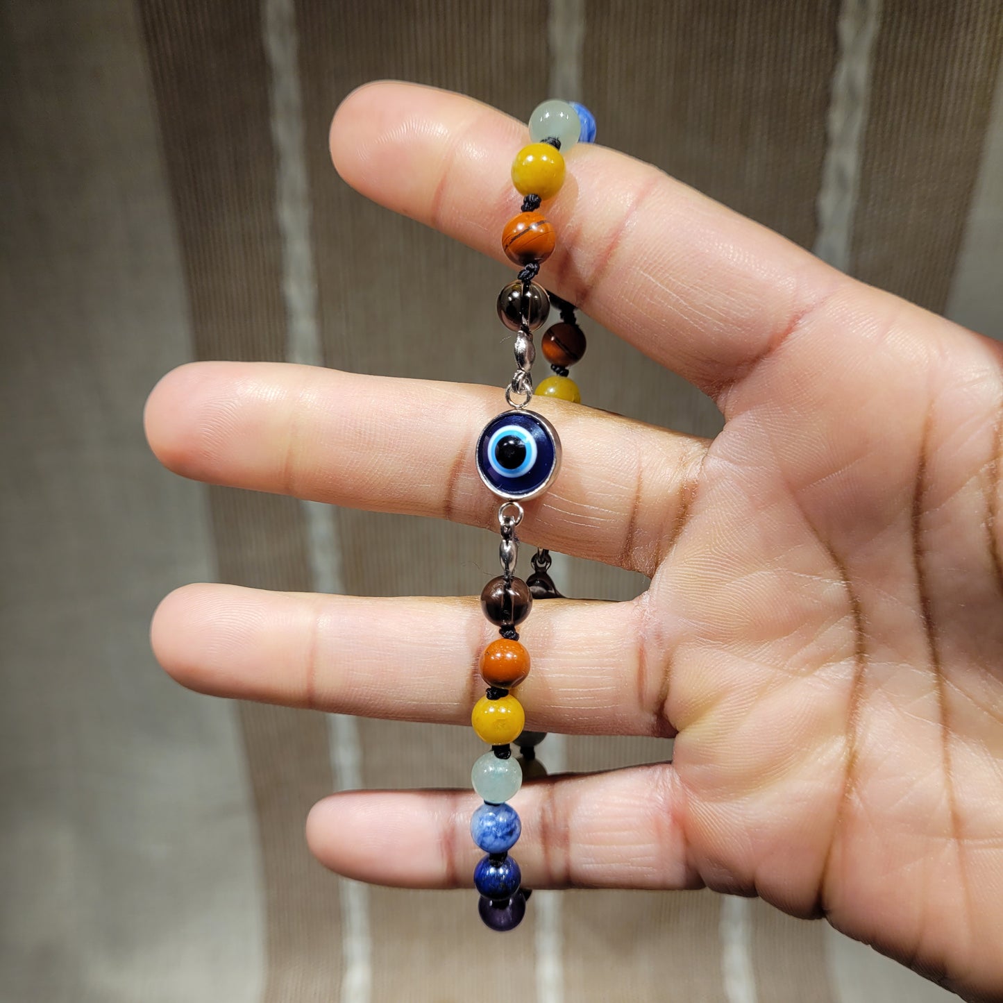 Chakra Evil Eye Anklet