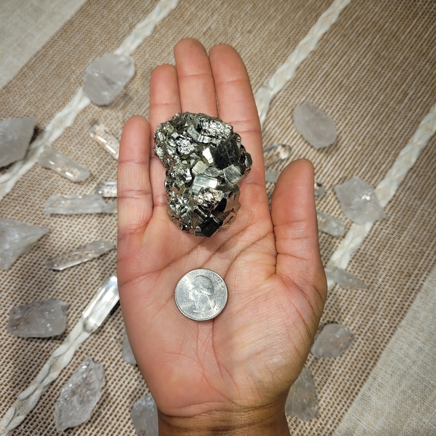 Pyrite Cluster