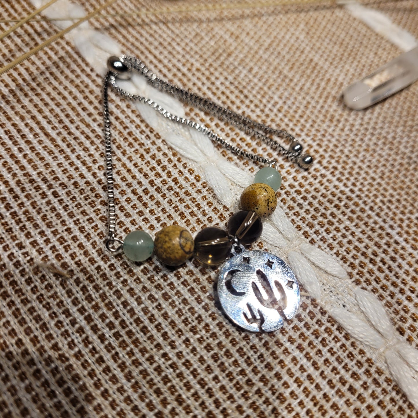 Cactus Desert Mixed Crystal Bracelet