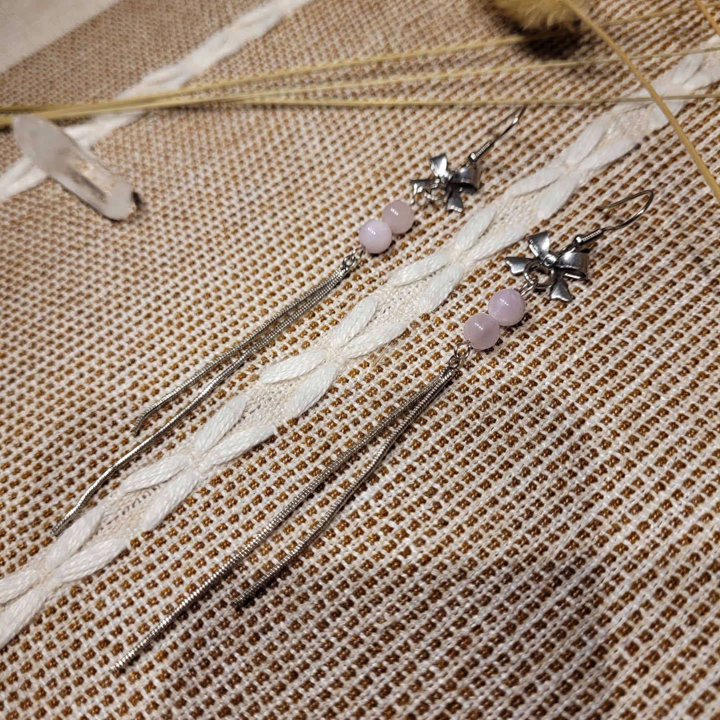 Kunzite Earrings