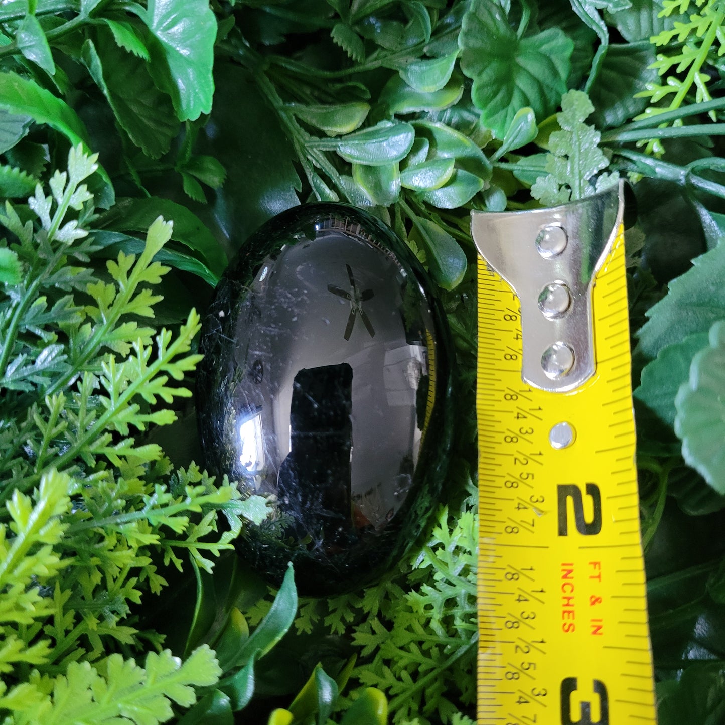 Black Tourmaline Palmstone