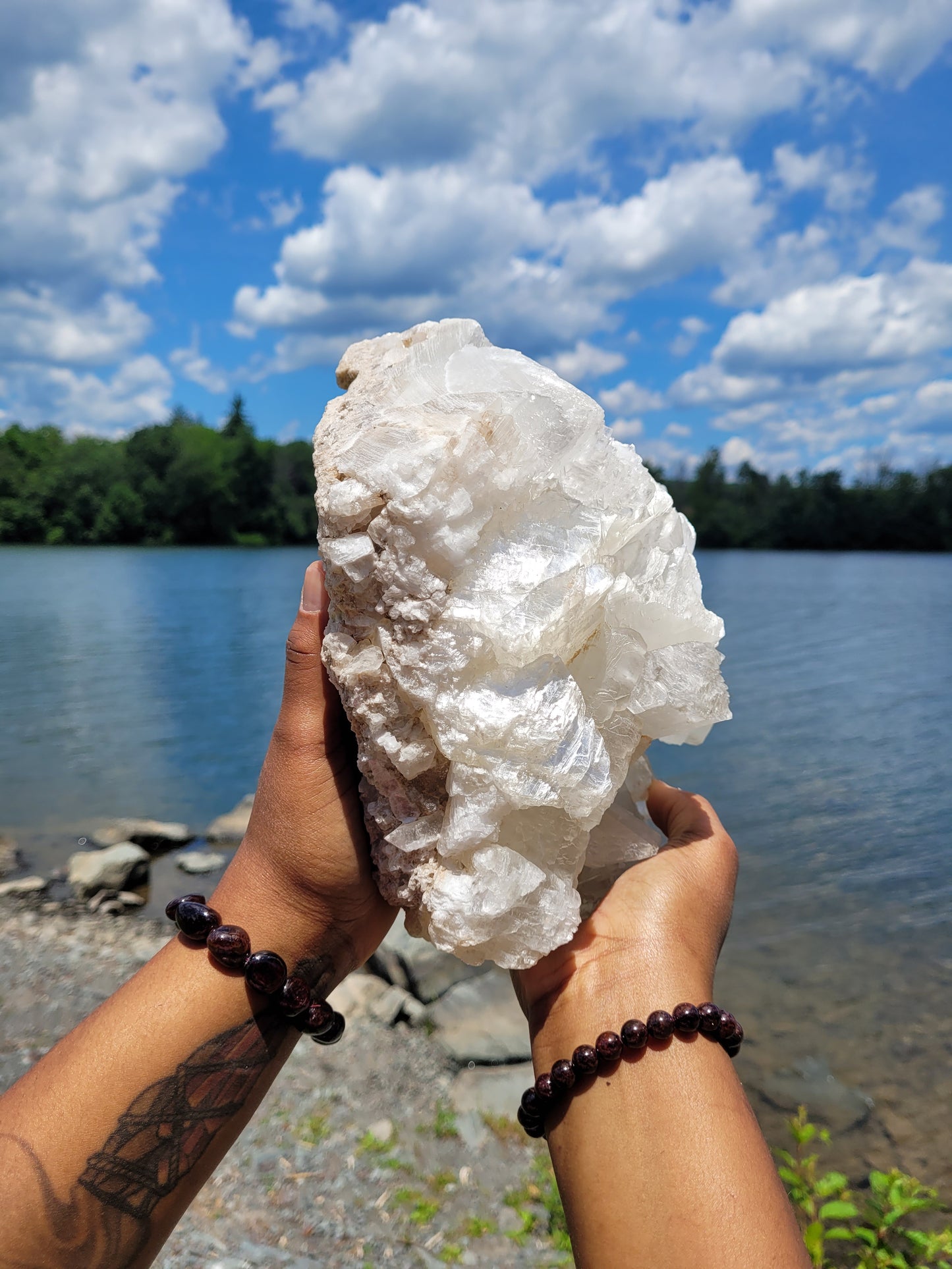 Selenite Cluster