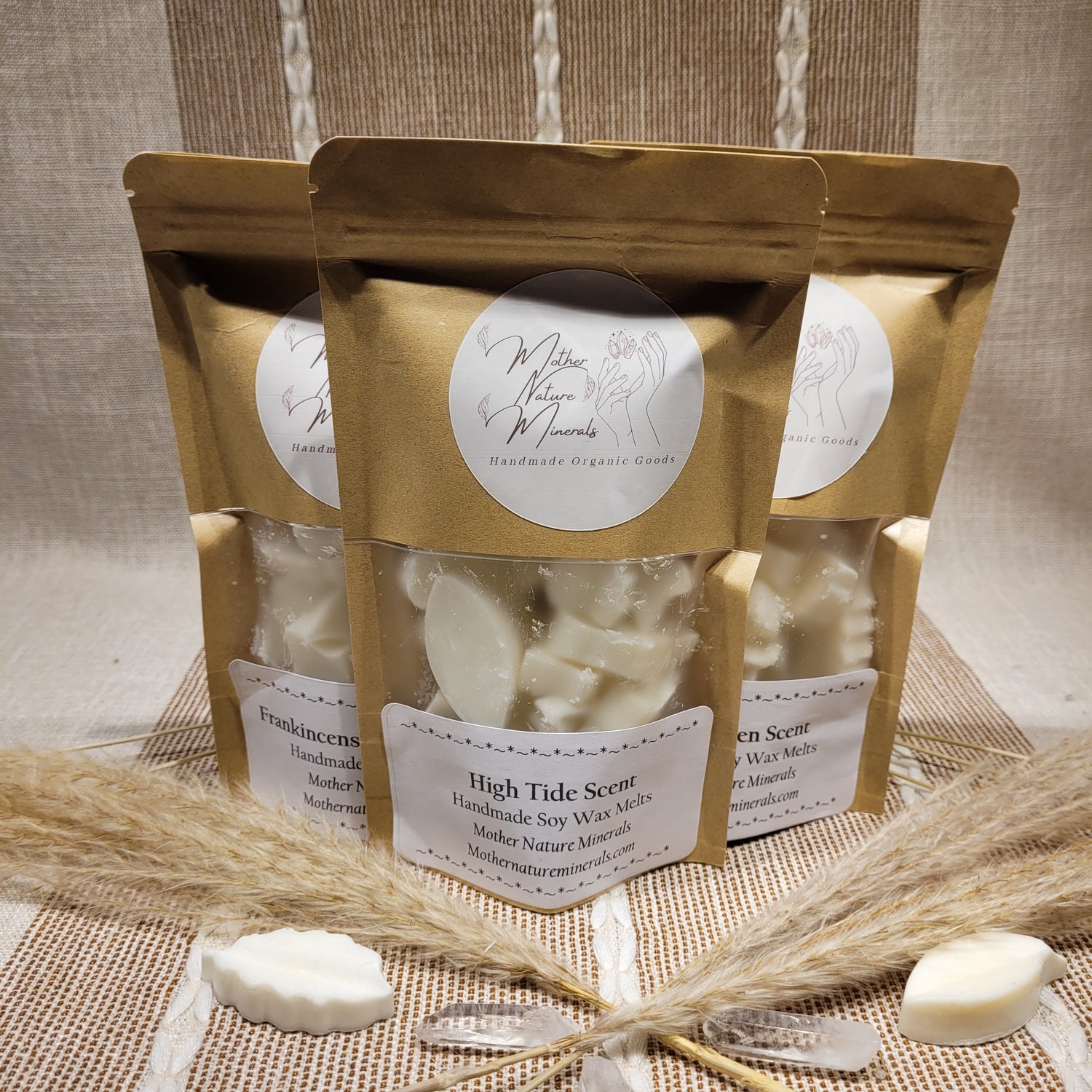 Soy Wax leaf shaped melt pack