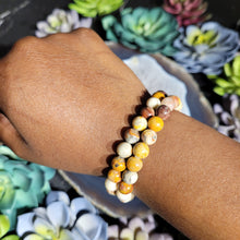 Load image into Gallery viewer, Crazy Lace Agate Bracelet
