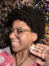 Load image into Gallery viewer, Scolecite Earrings
