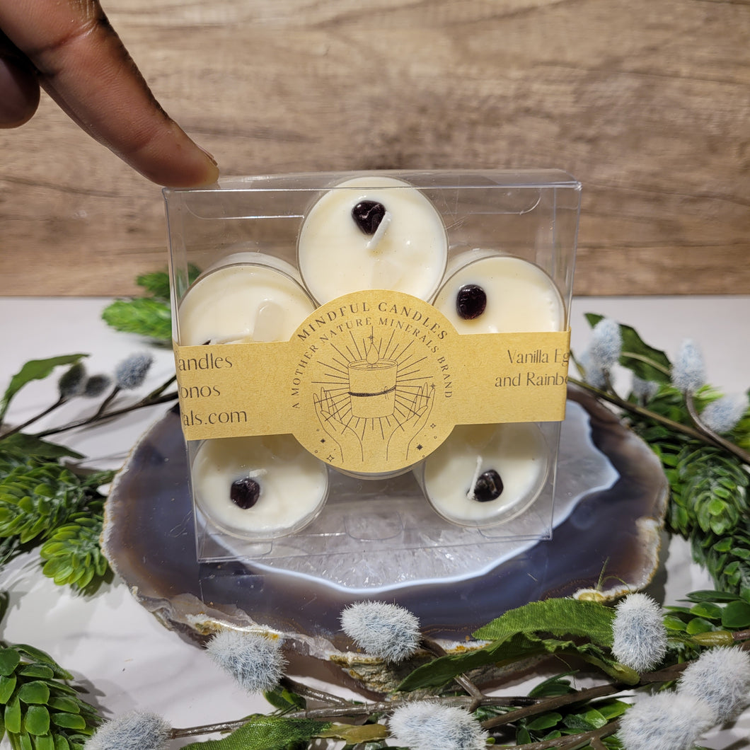 Vanilla Eggnog Soy Tealight Candles