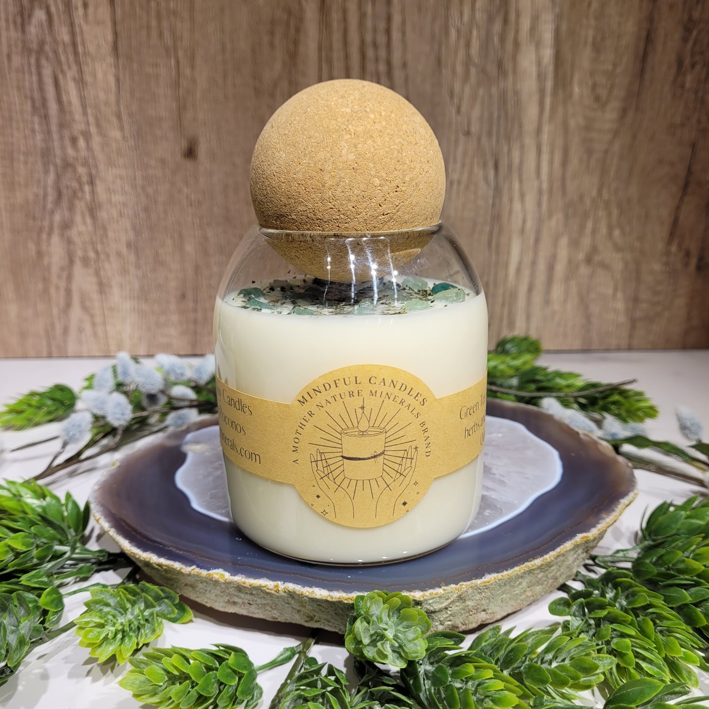 Green Tea Lemon Soy Candle