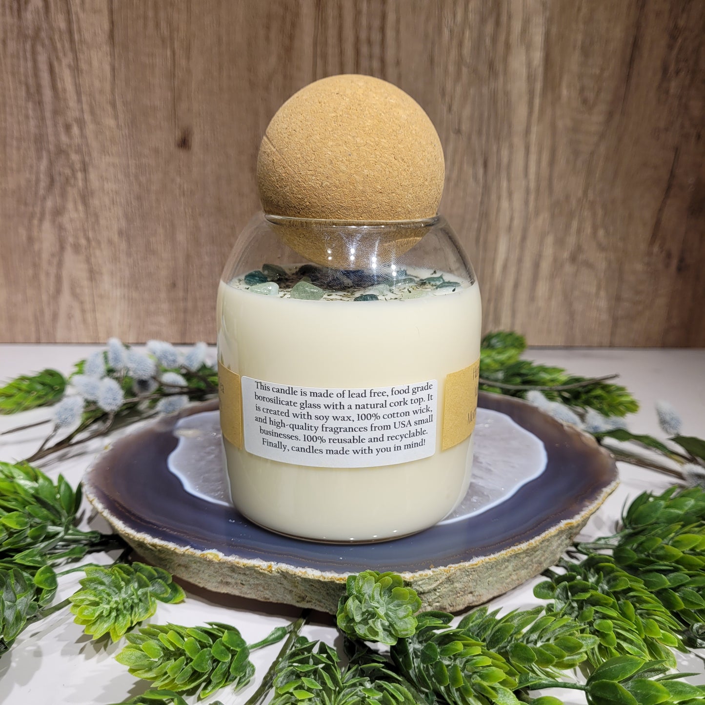 Green Tea Lemon Soy Candle