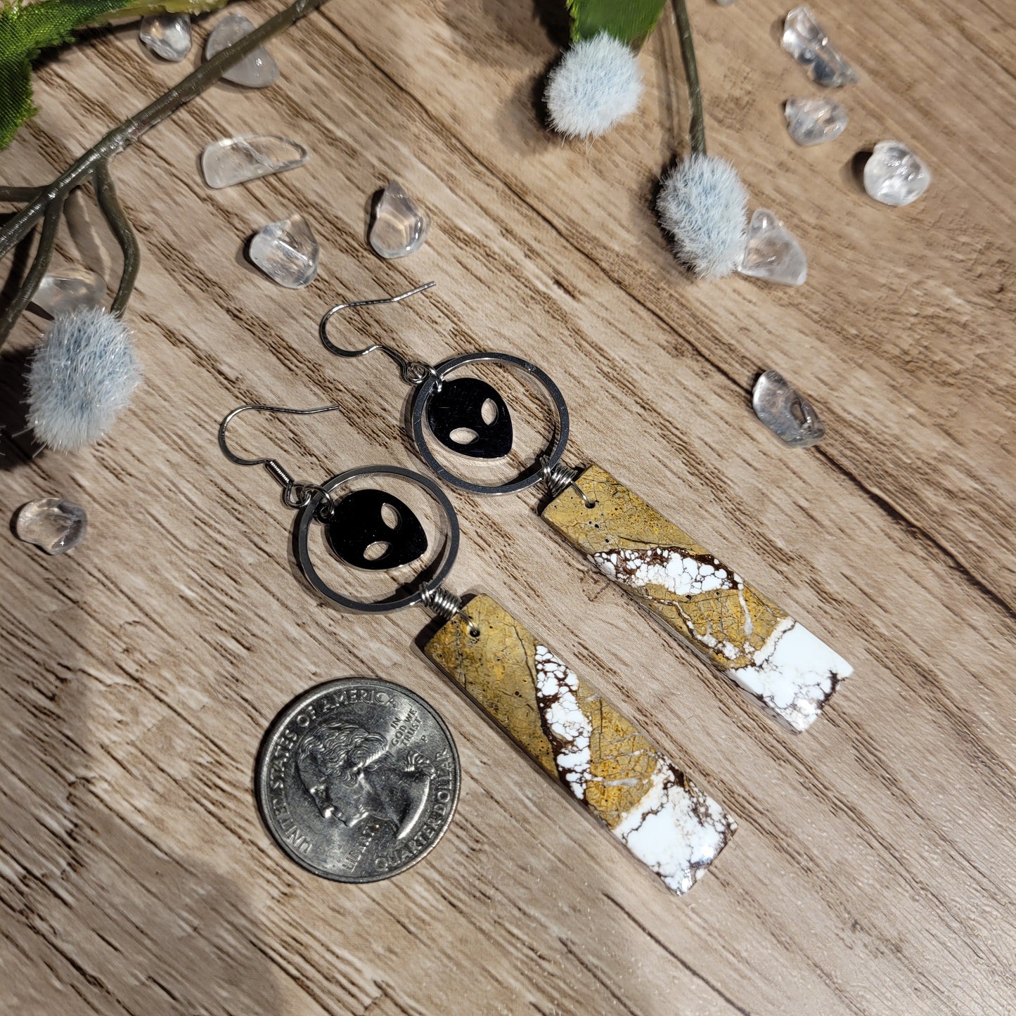 Wild Horse Jasper Earrings