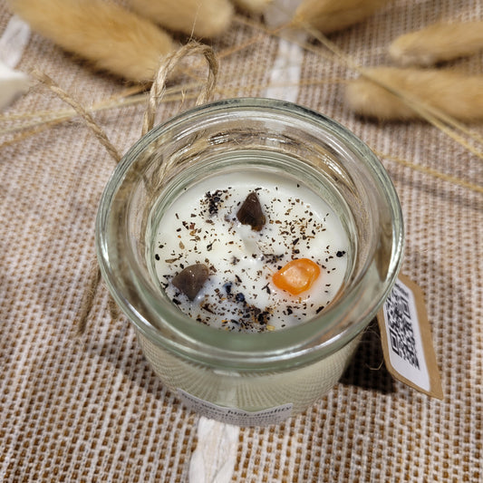 Handmade Soy Wax Crystal Candle