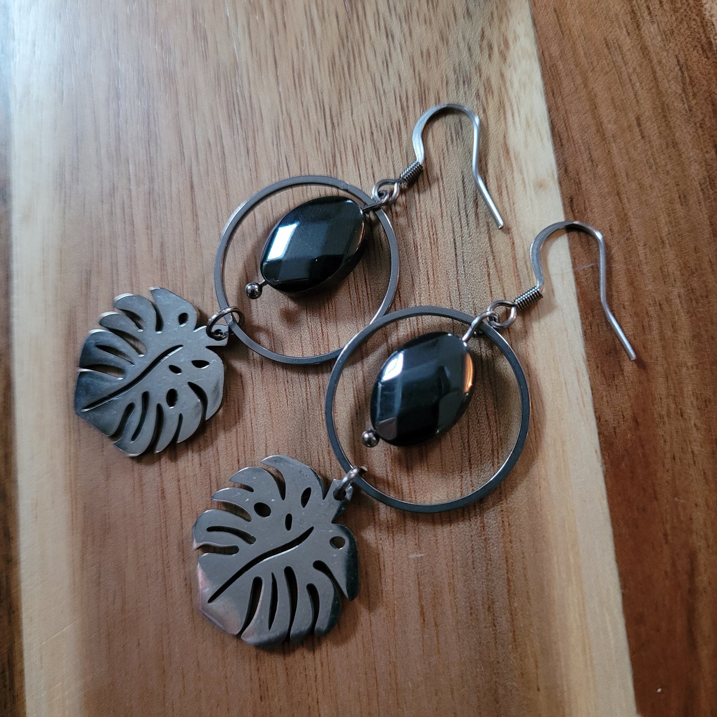 Hematite Earrings