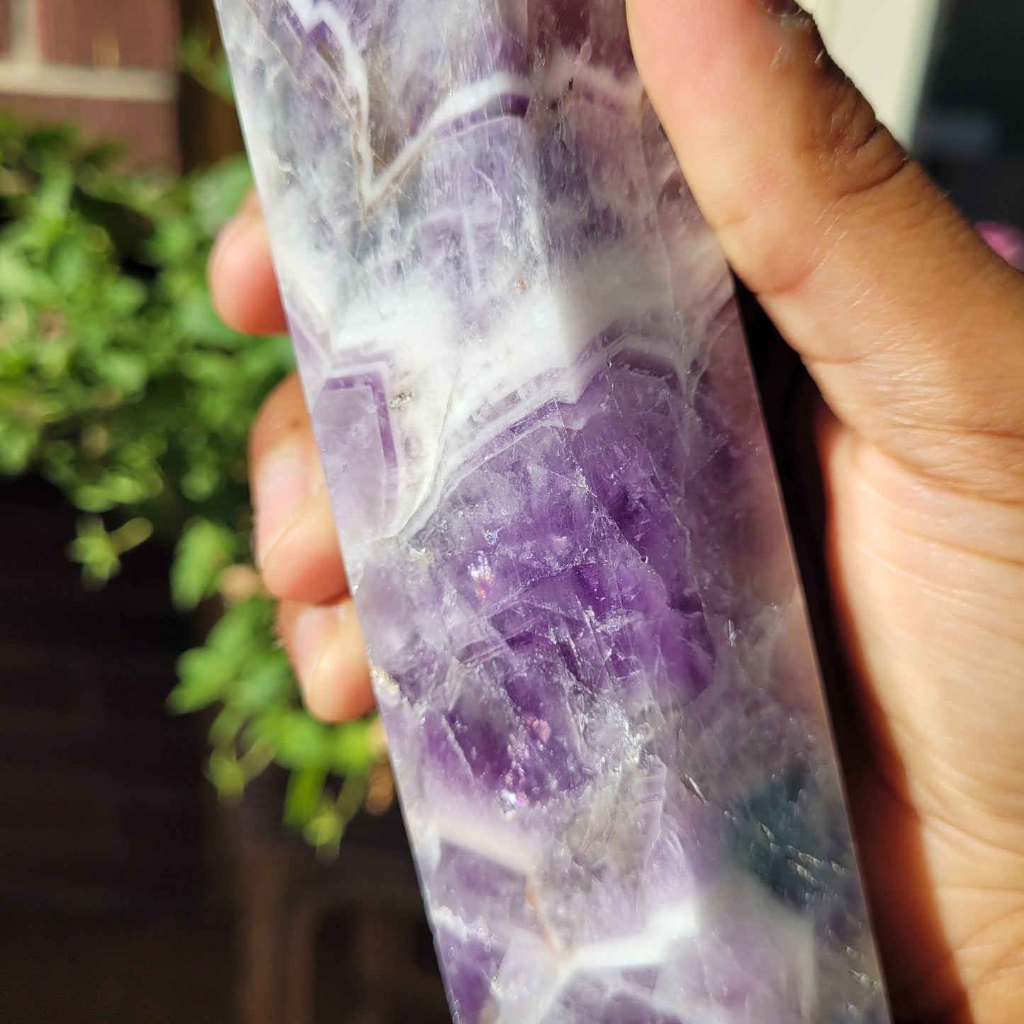 Chevron Amethyst Tower