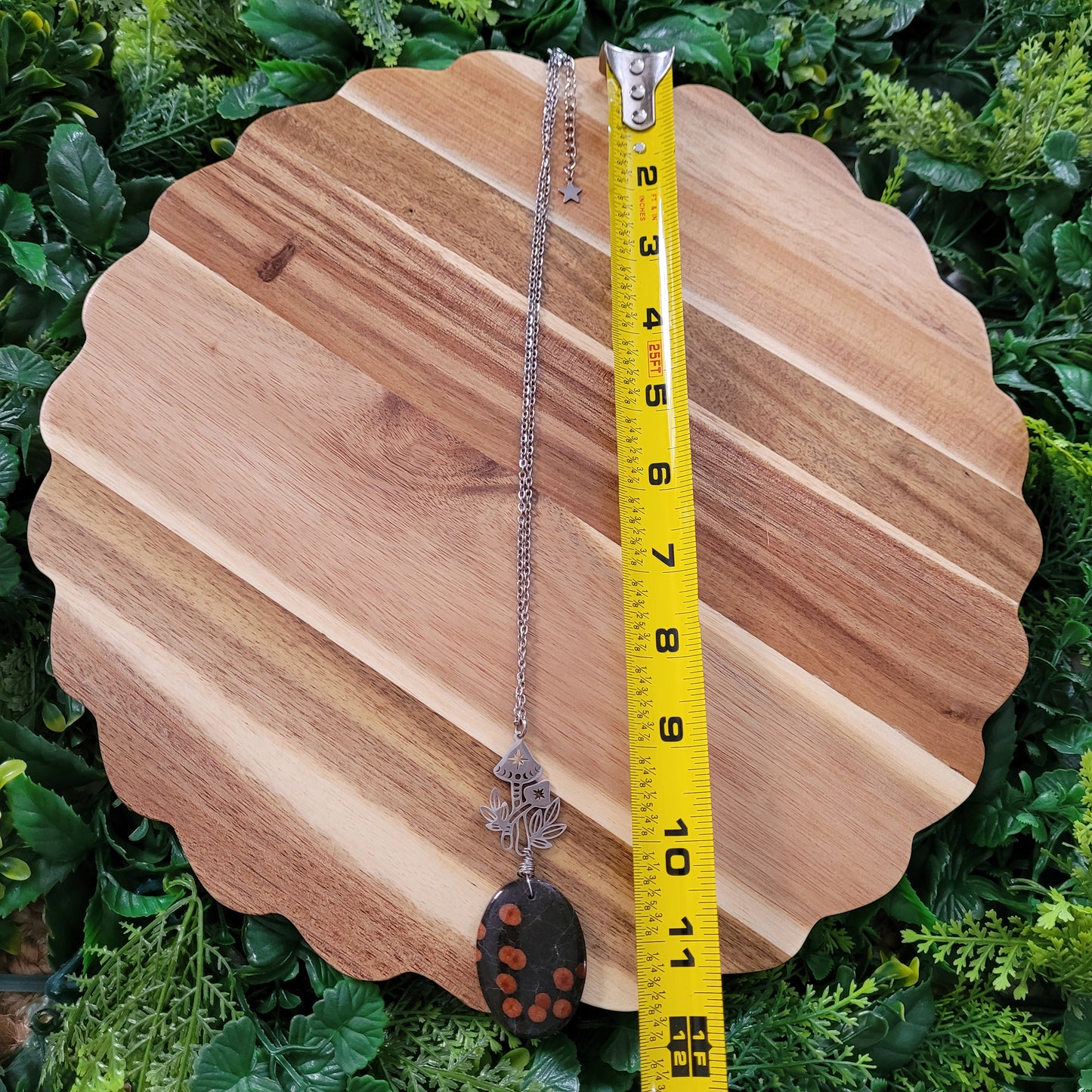 Peanut Obsidian Necklace