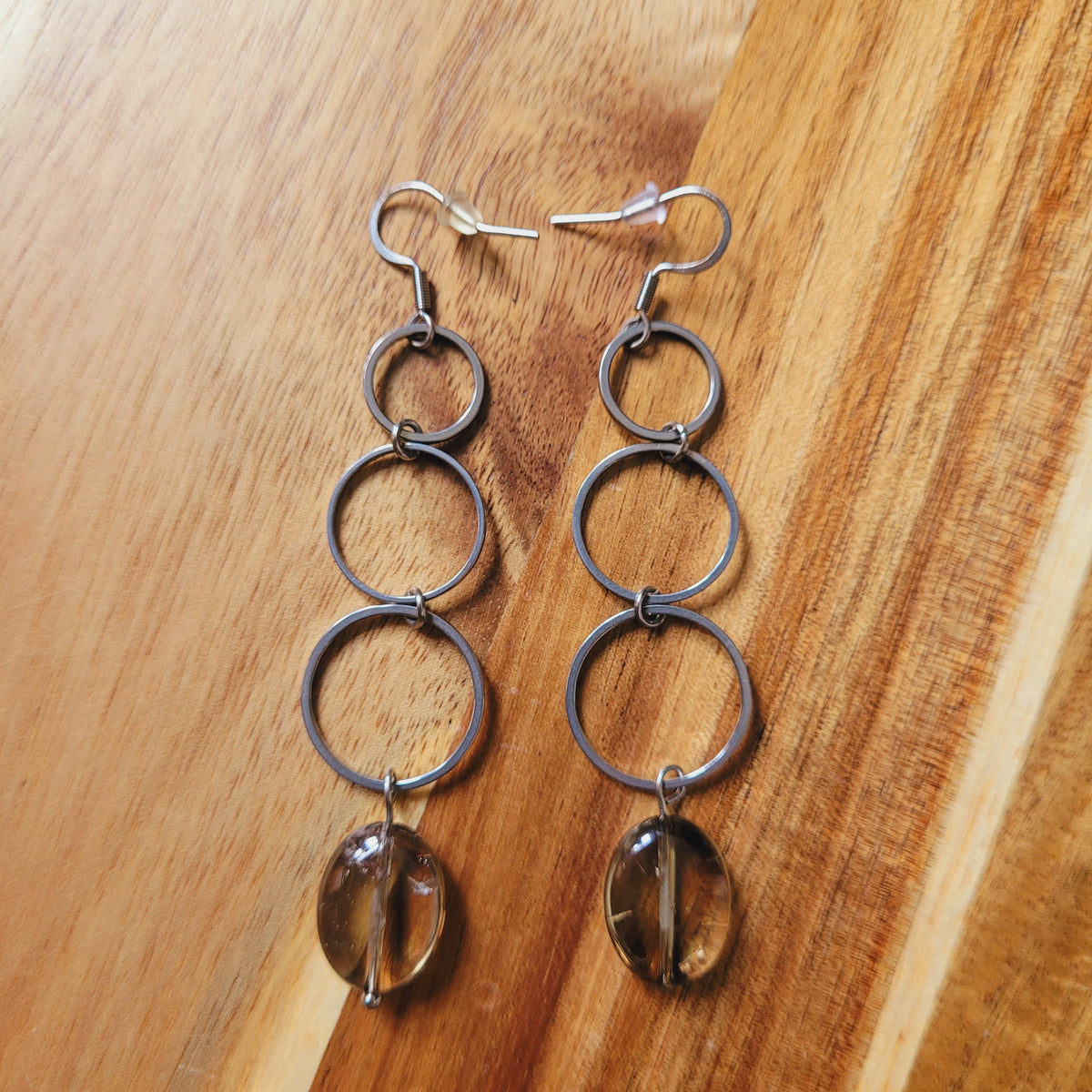 Smoky Quartz Earrings