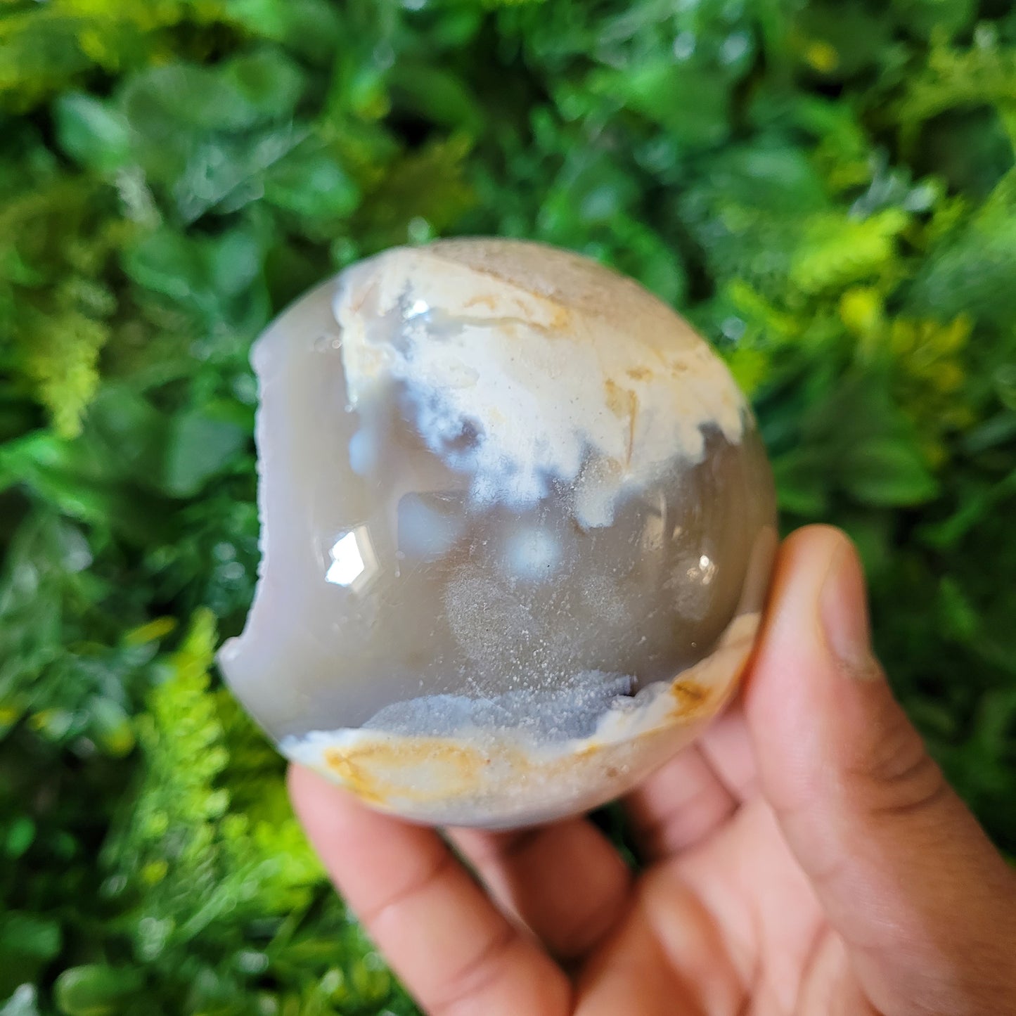 Druzy Agate Sphere