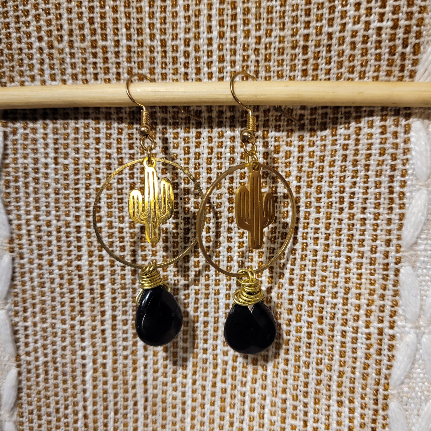 Black Onyx Earrings