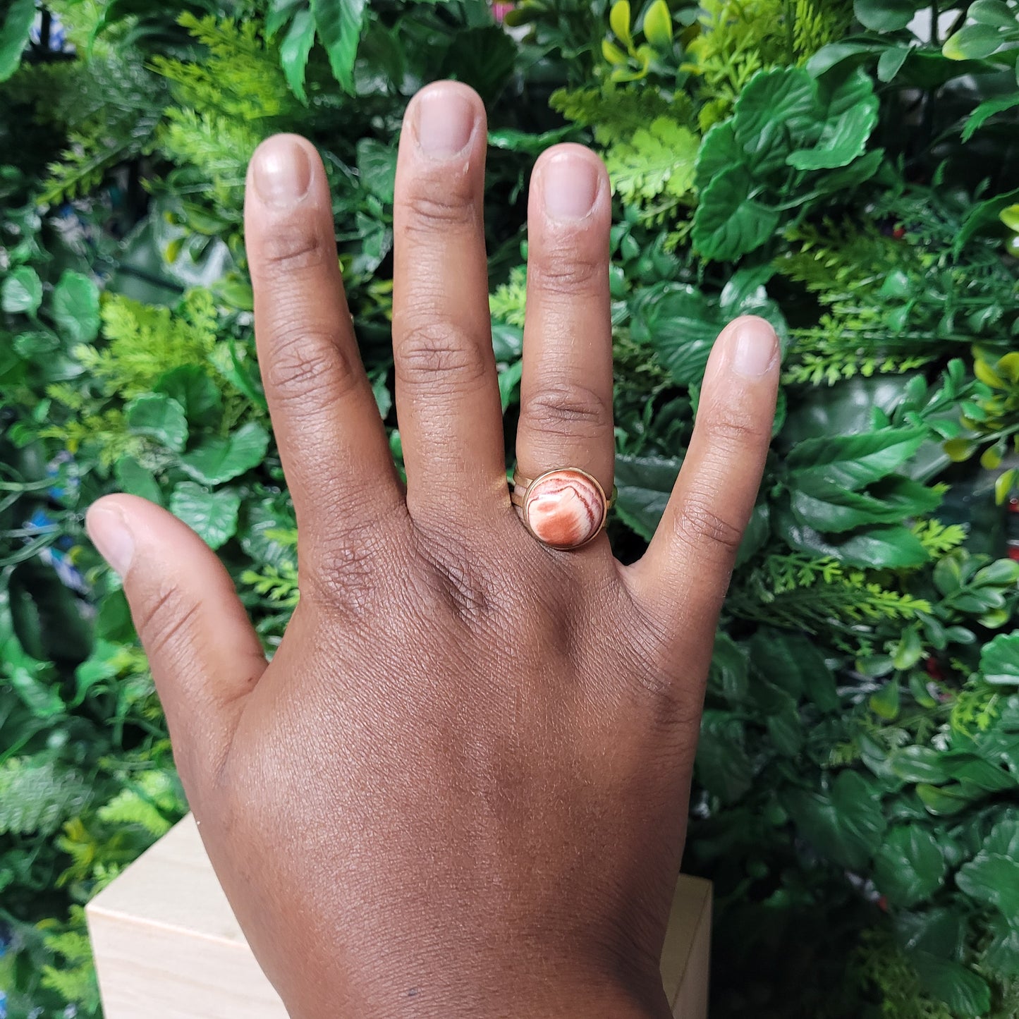 Red Jasper Ring