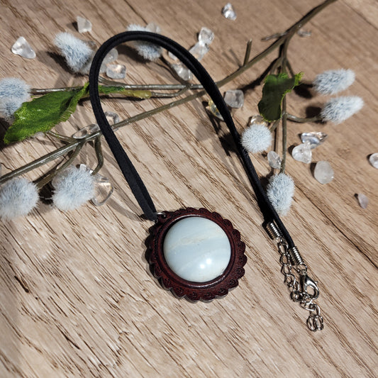 Sky Blue Quartz Necklace