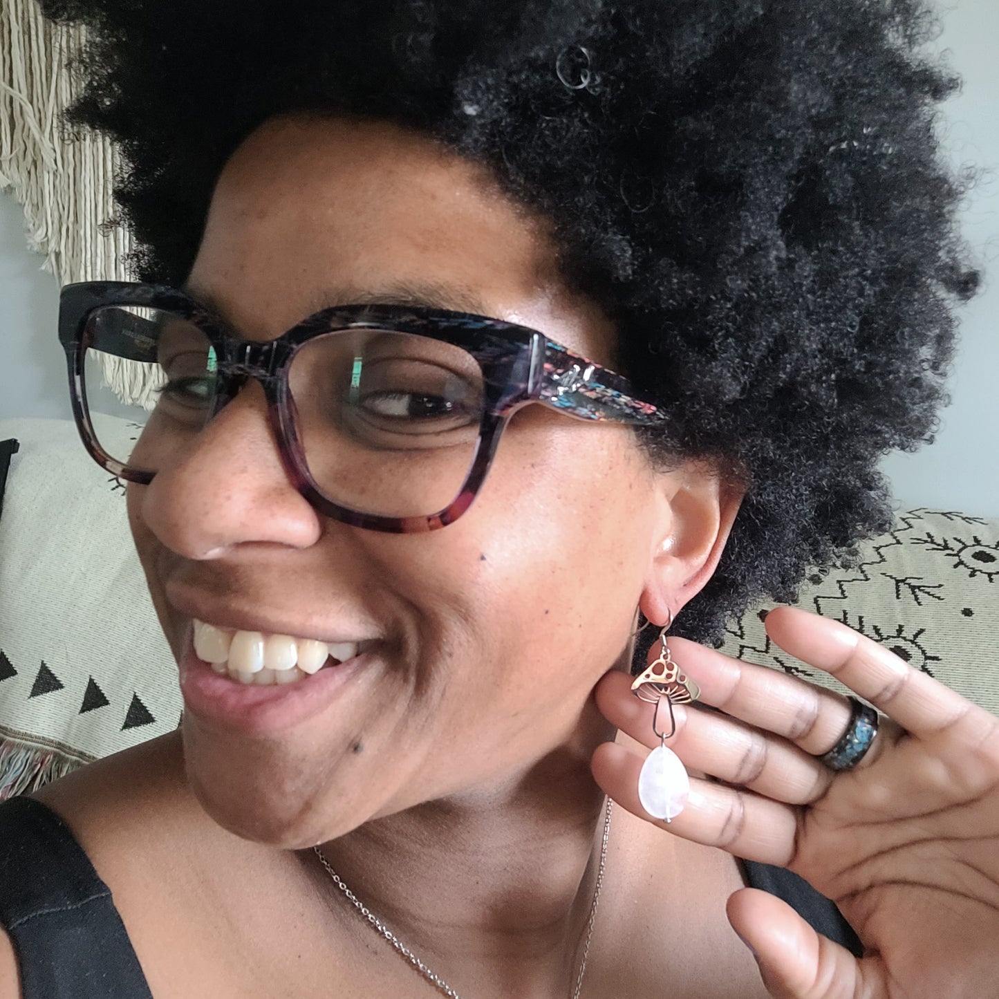 Clear Quartz Earrings