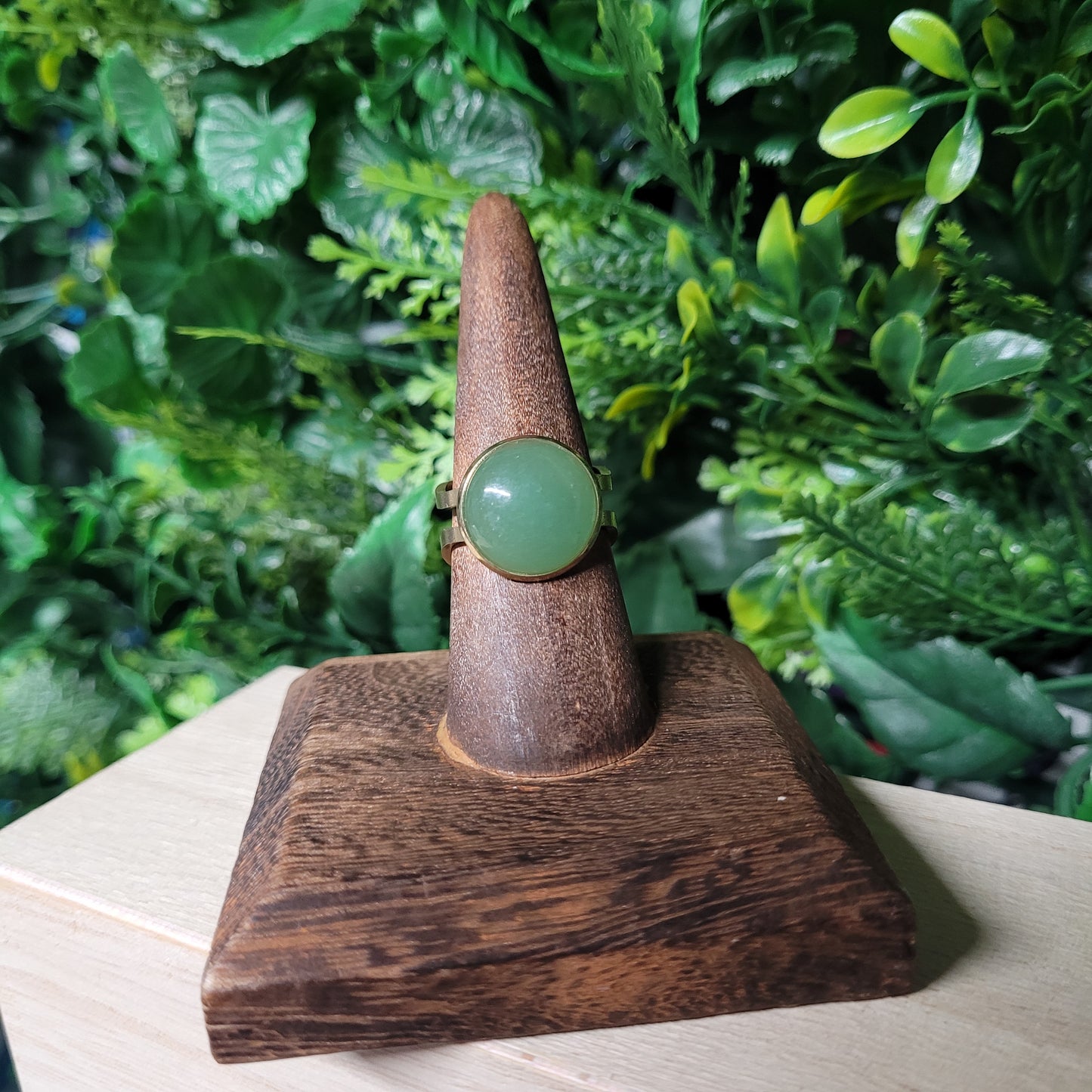 Green Aventurine Ring
