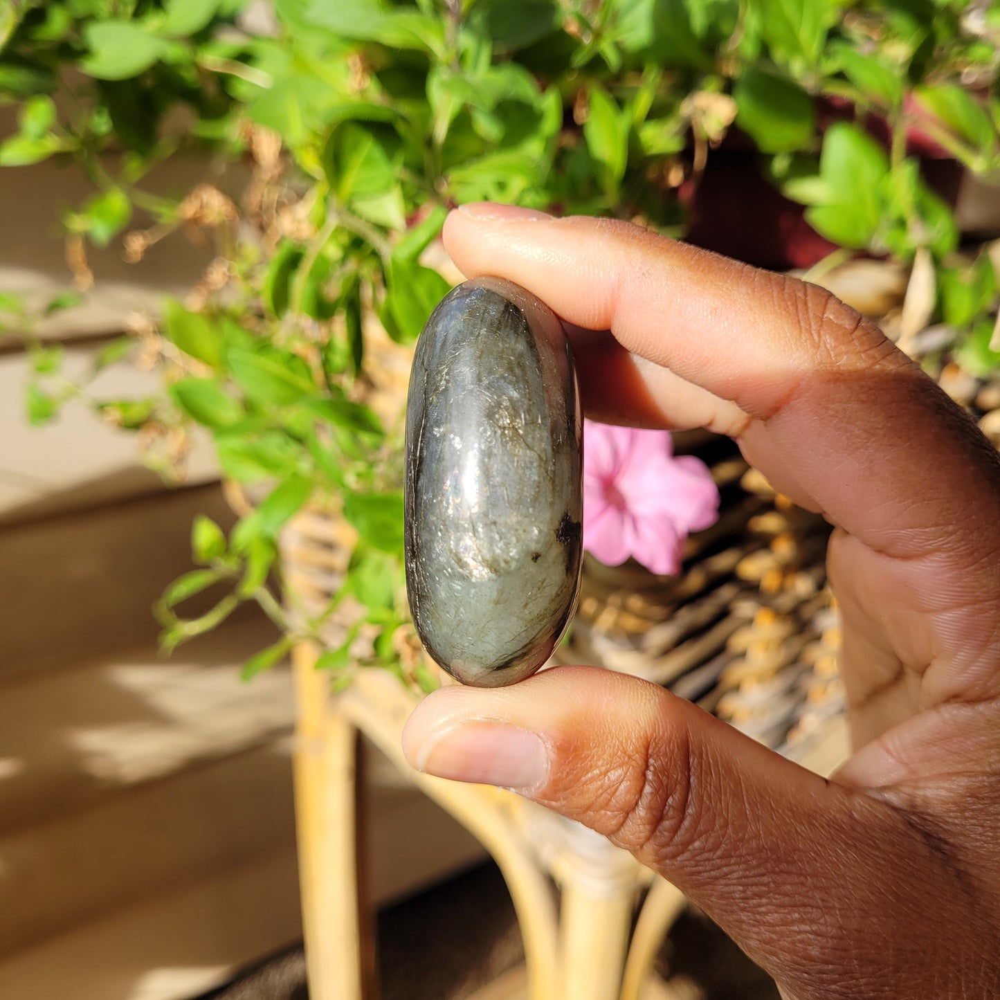 Labradorite Palmstone