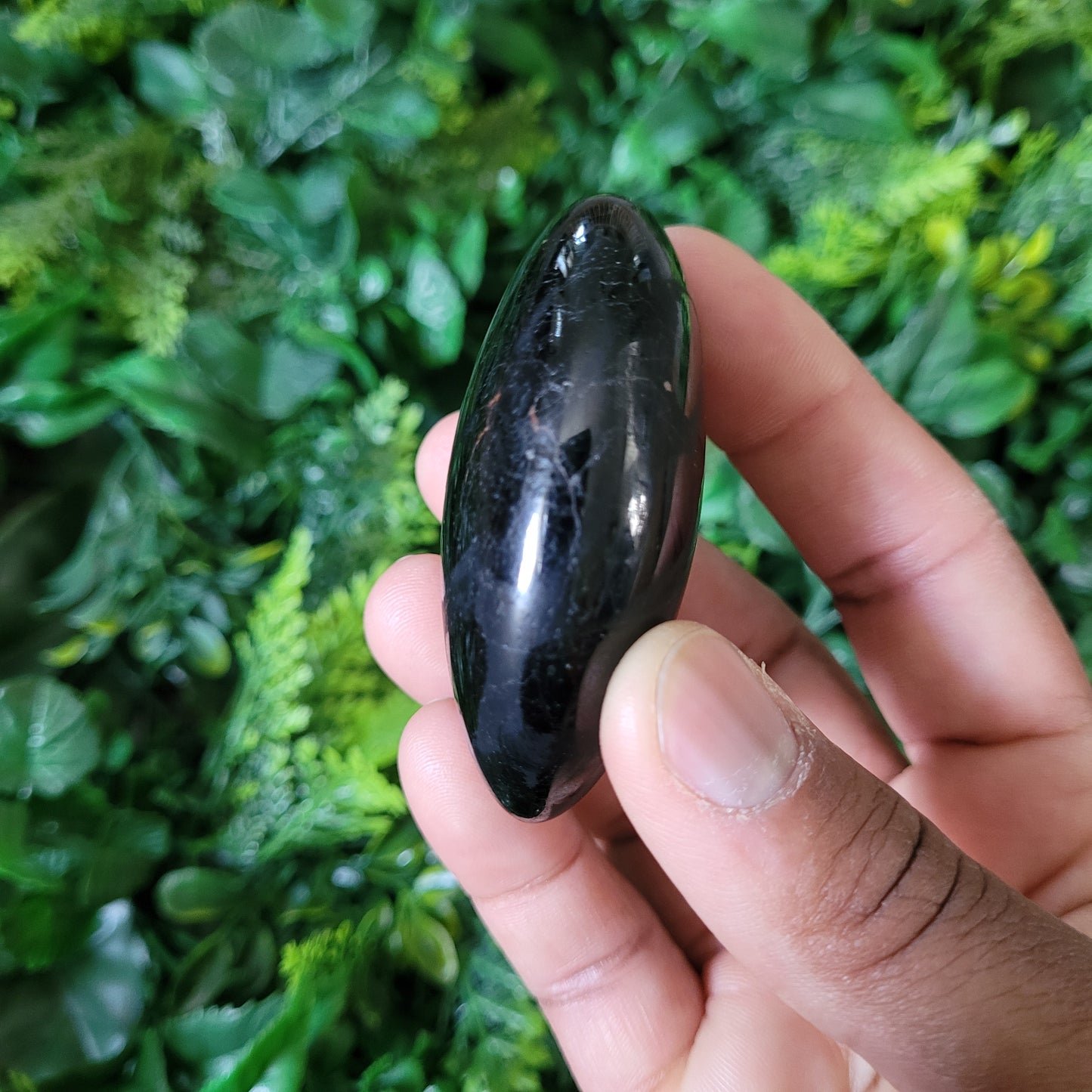 Black Tourmaline Palmstone