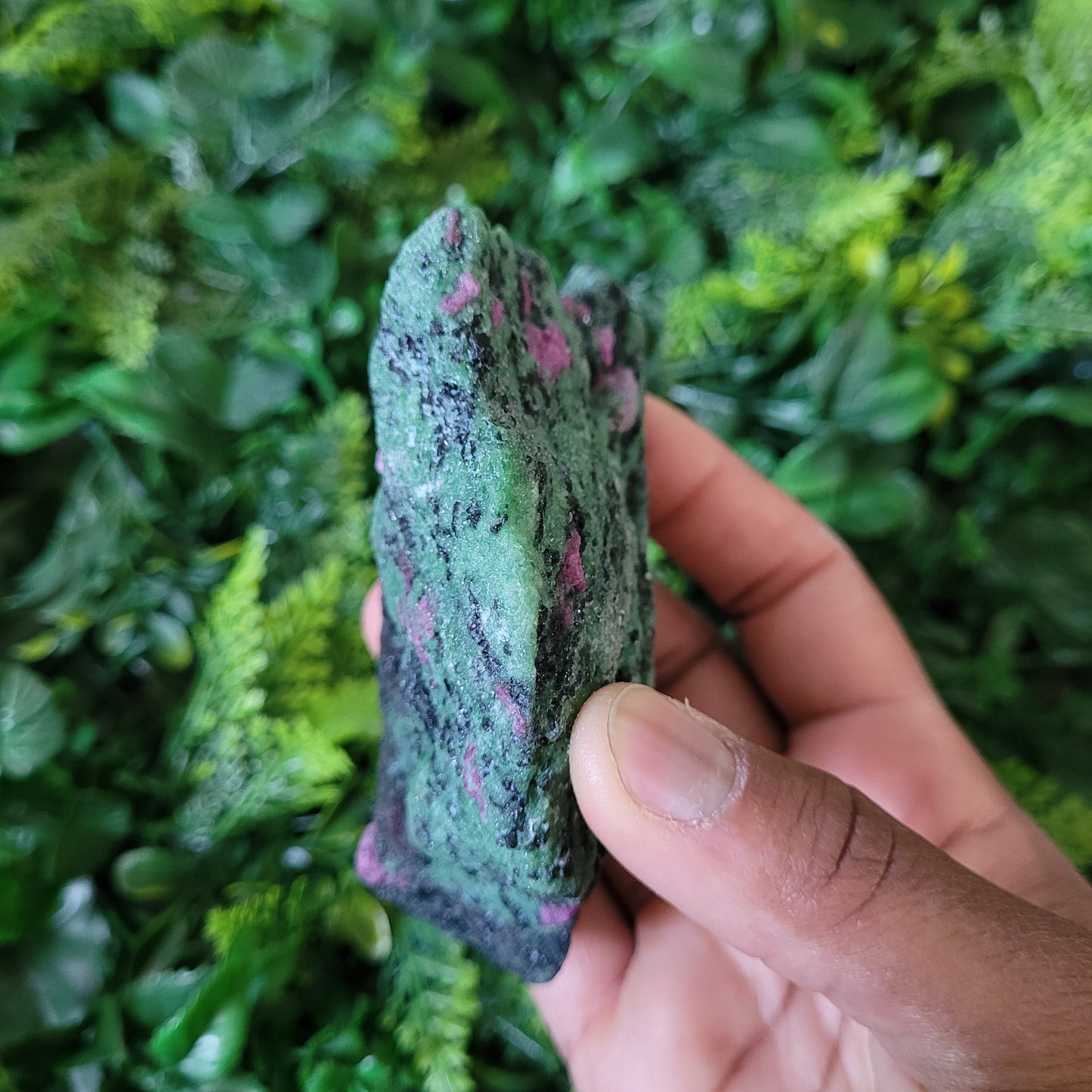 Raw Ruby Zoisite