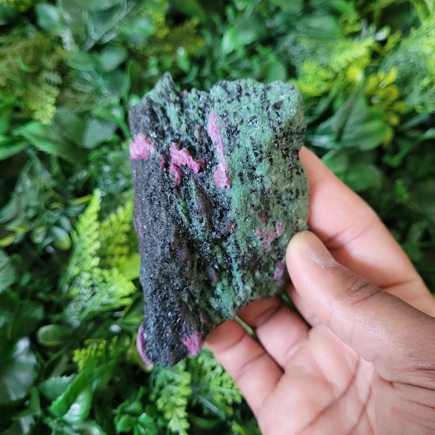 Raw Ruby Zoisite