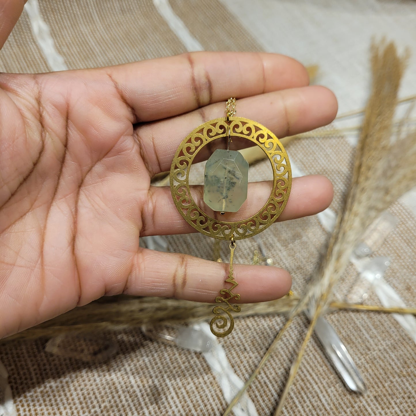 Prehnite Necklace