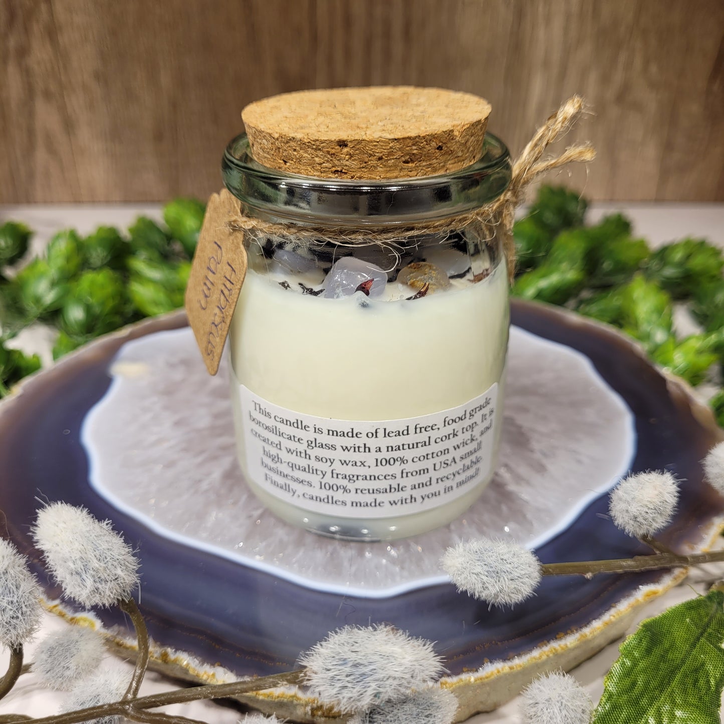 Hibiscus Palm Soy Candle