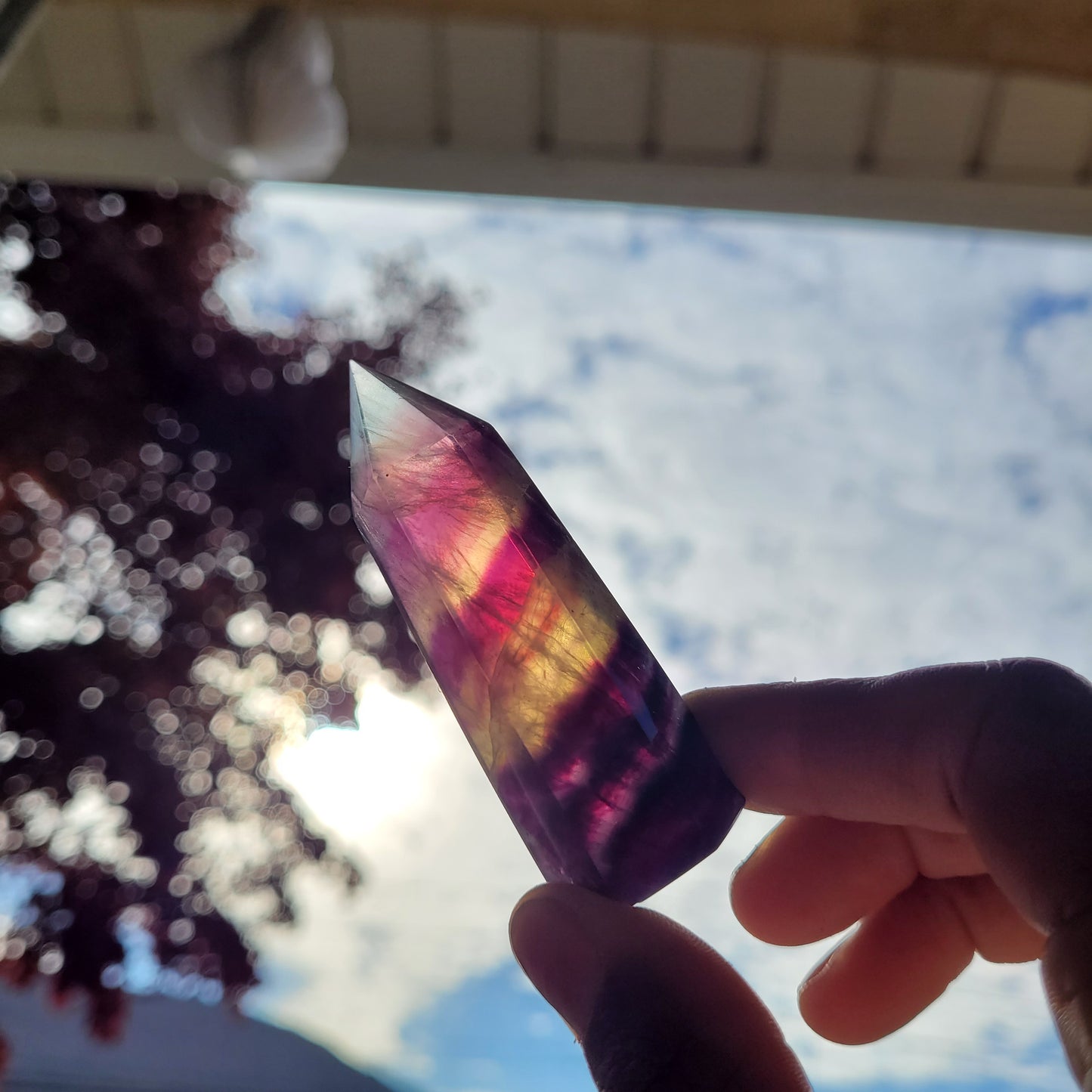 Rainbow Fluorite Tower