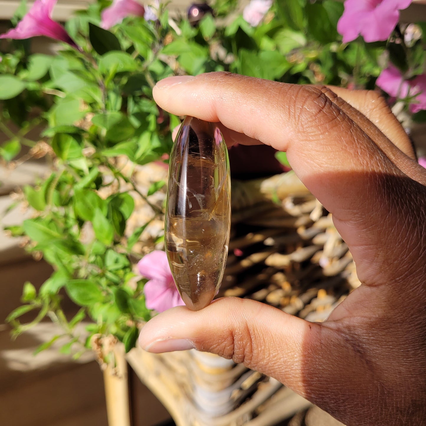 Smoky Quartz Palmstone