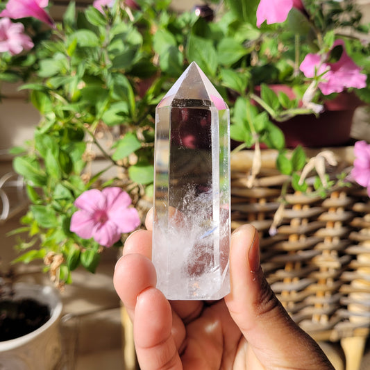 Clear Quartz Tower