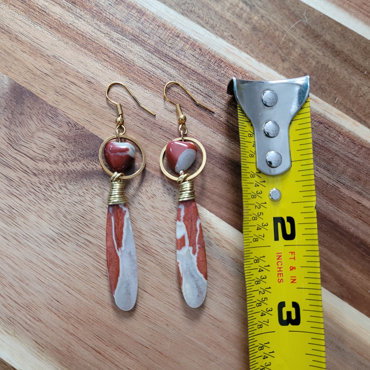 Red Jasper Earrings