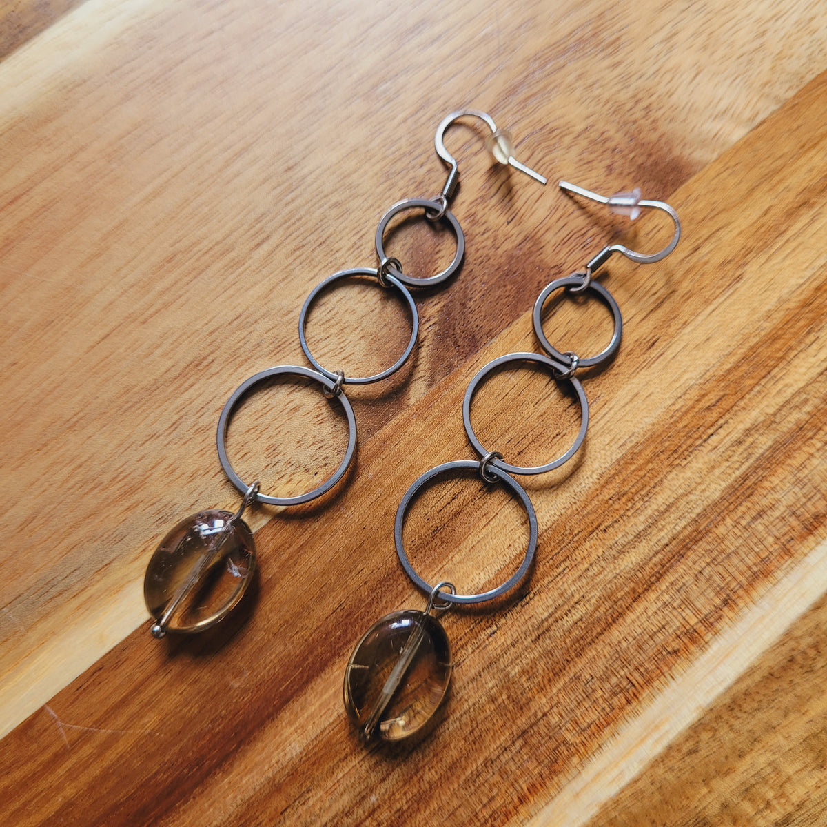 Smoky Quartz Earrings
