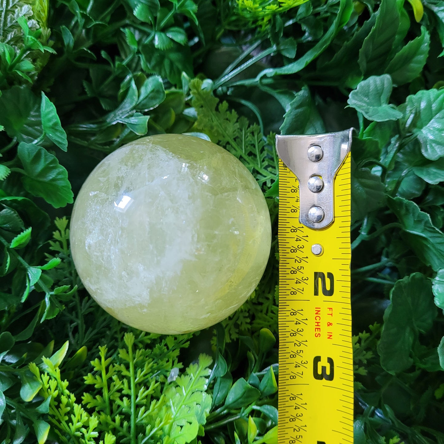 Lemon Quartz Sphere