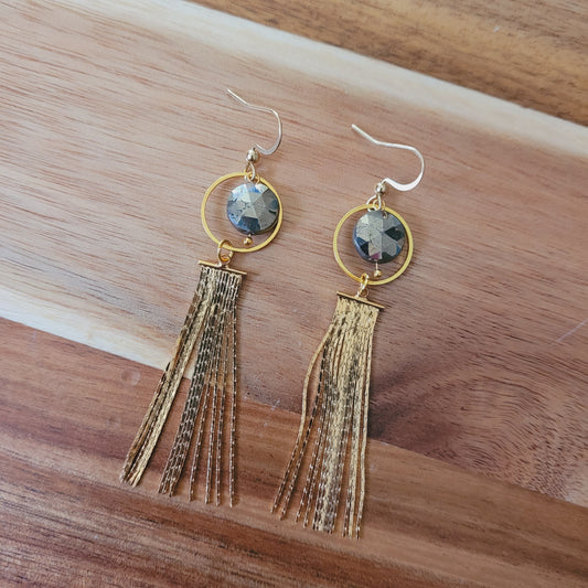 Pyrite Earrings