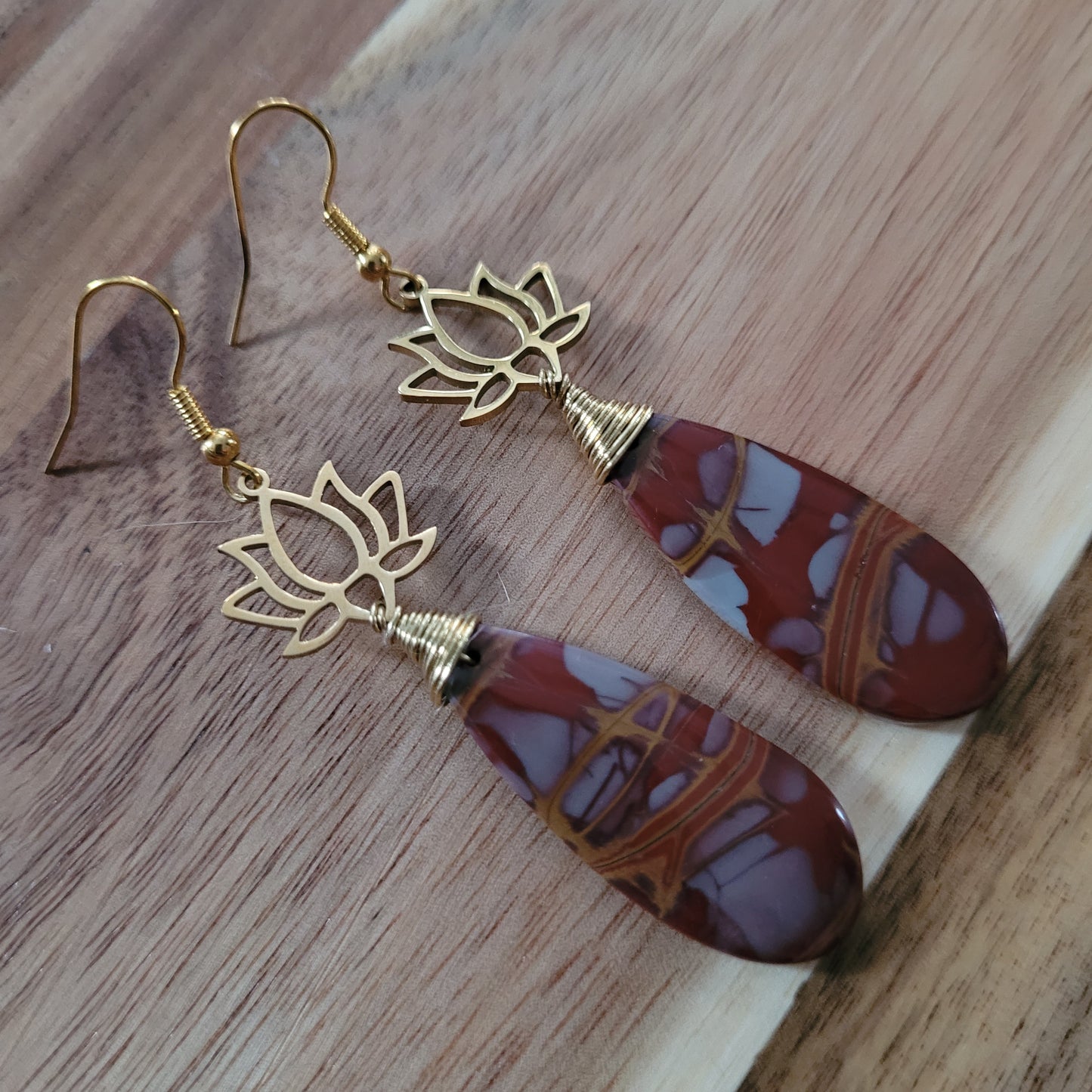 Noreena Jasper Earrings