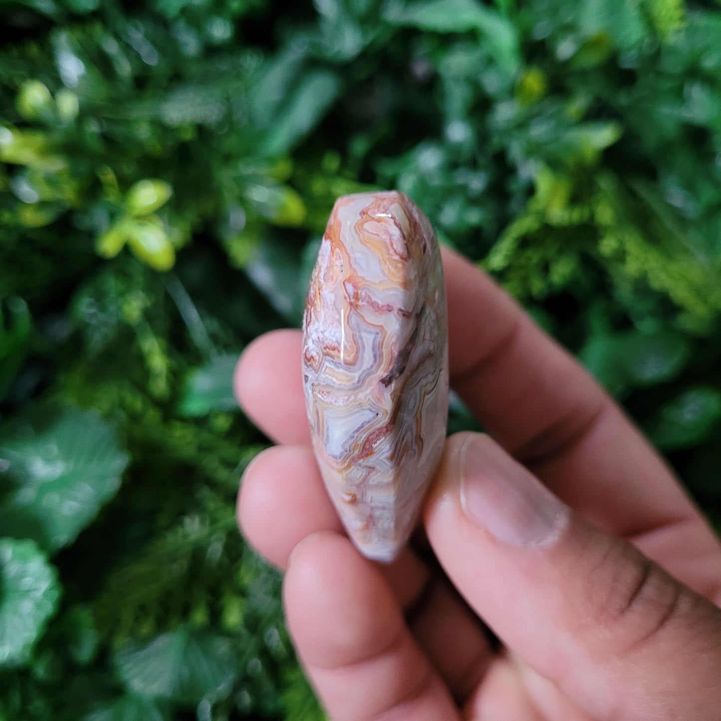 Laguna Lace Agate Heart