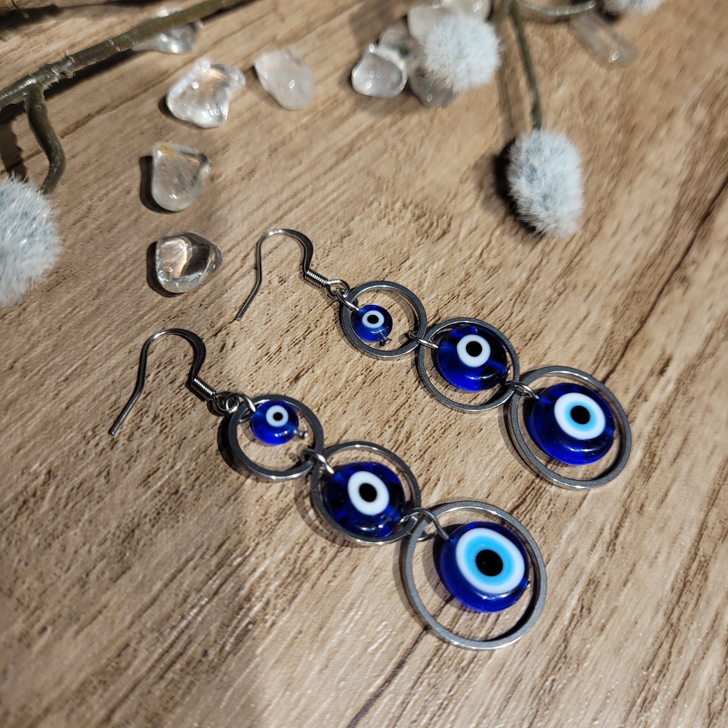 Evil Eye Earrings