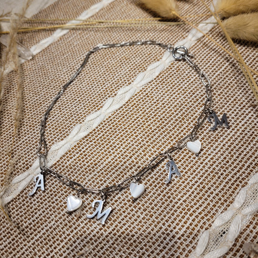 Mama Mother of Pearl Necklace