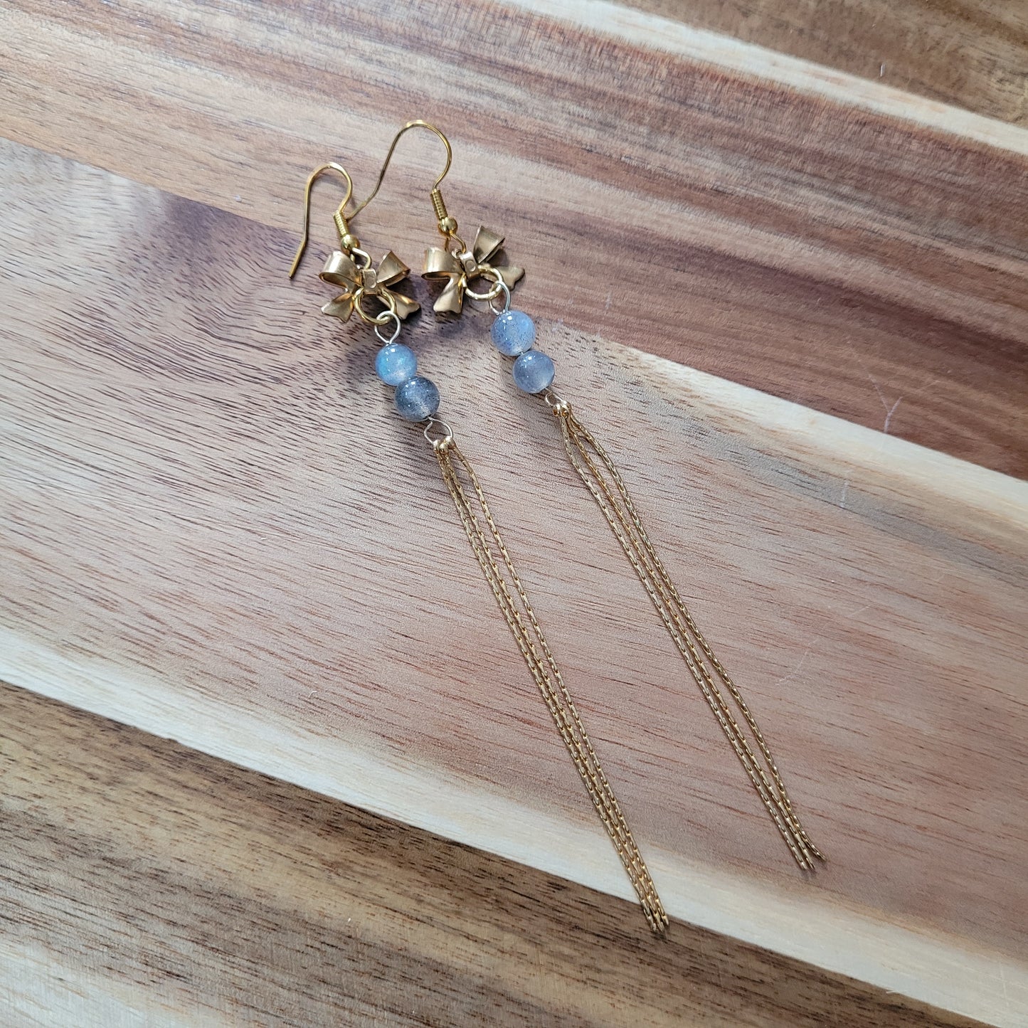 Labradorite Earrings