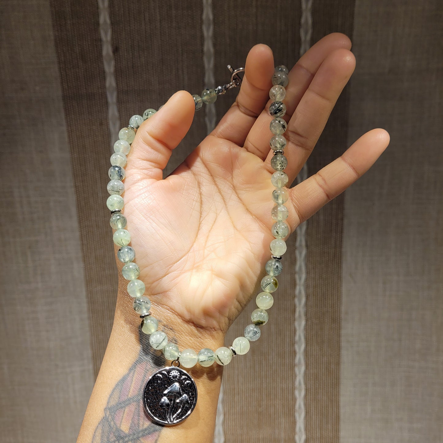 Prehnite Necklace