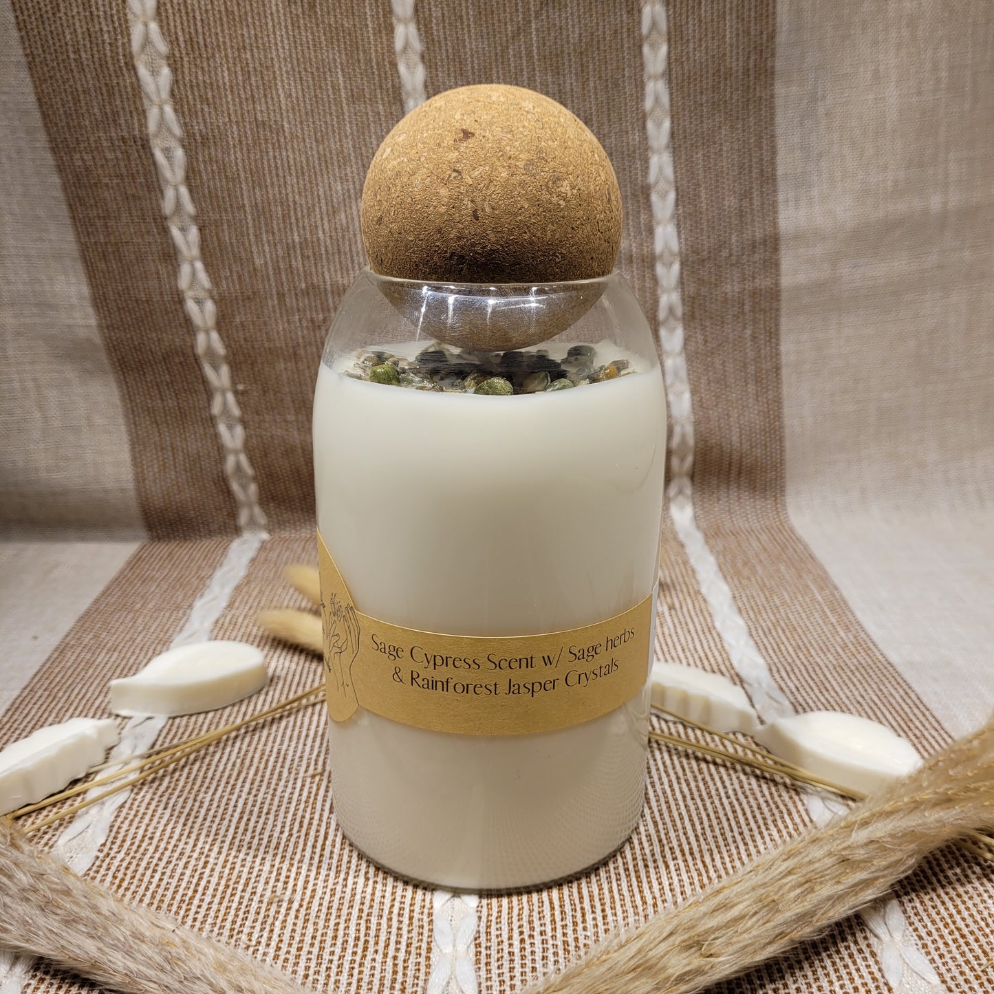 Sage and Cypress Candle